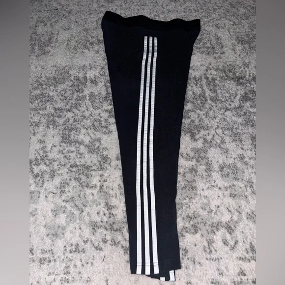 Adidas Women's Essentials 3-Stripe Cotton Leggings  Size : L (see description) - Picture 2 of 7